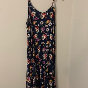 Floral Spaghetti Strap Dress
